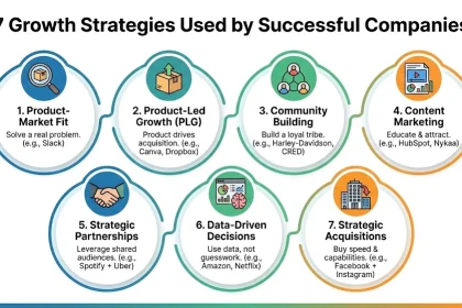 Growth strategies used by successful companies like Amazon Apple and Canva explained with real examples 2025